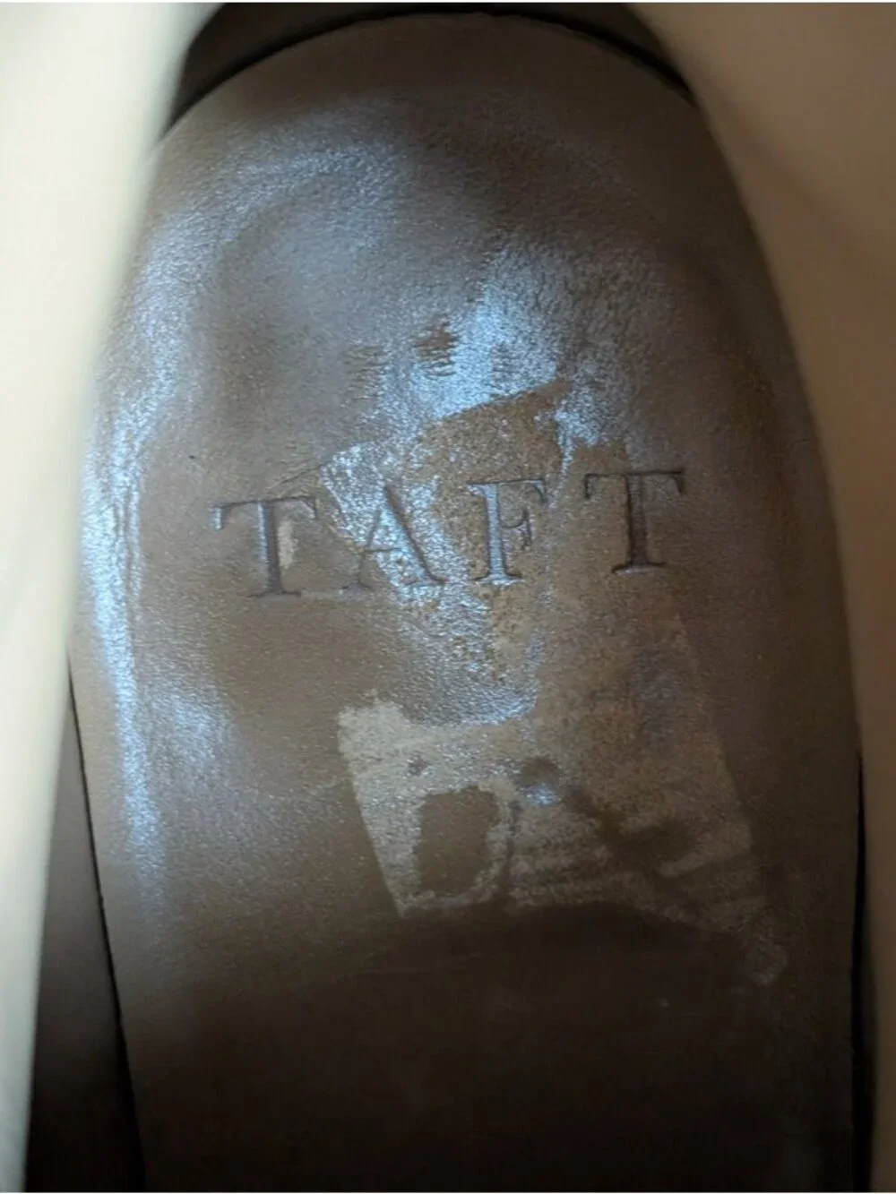 Taft The Dragon Green Textured Leather Cap Toe Combat Boots Sz 11